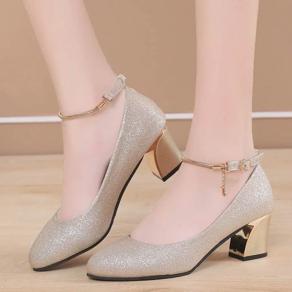 Dressy Loafers for Women 2024 Women's Dressy Strappy 2 Inch Low Heel Open Toe Sandals Dress Shoes for Woman Lady Dance Evening Dancing Shoes