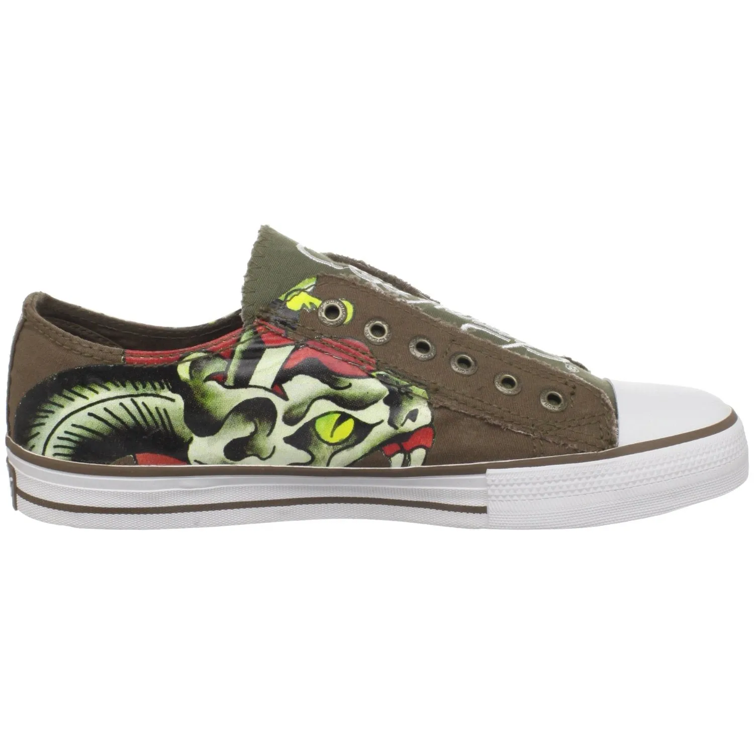 Ed Hardy Men's Chaud Fashion Sneaker,White-11SCD110M,8 M US