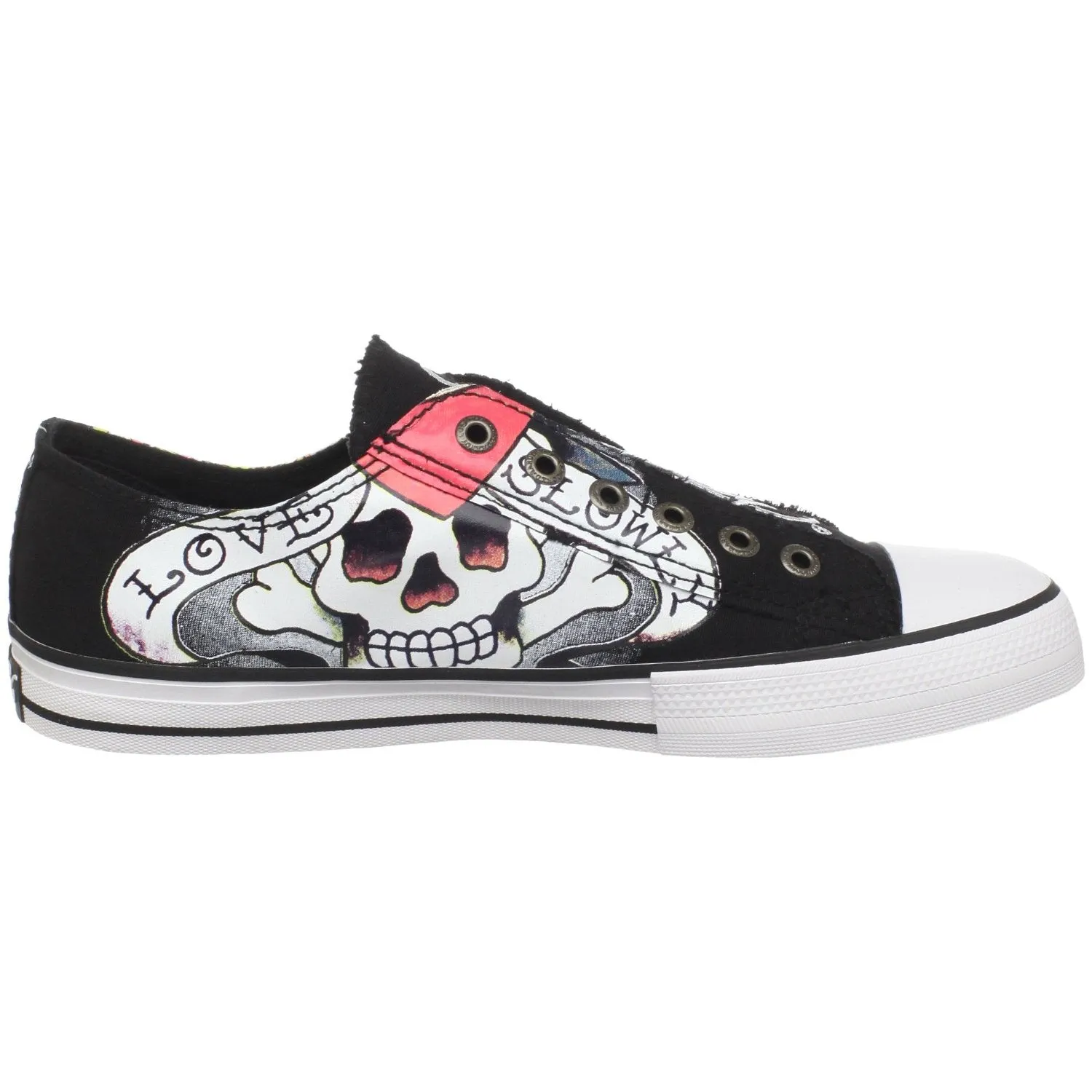 Ed Hardy Men's Chaud Fashion Sneaker,White-11SCD110M,8 M US