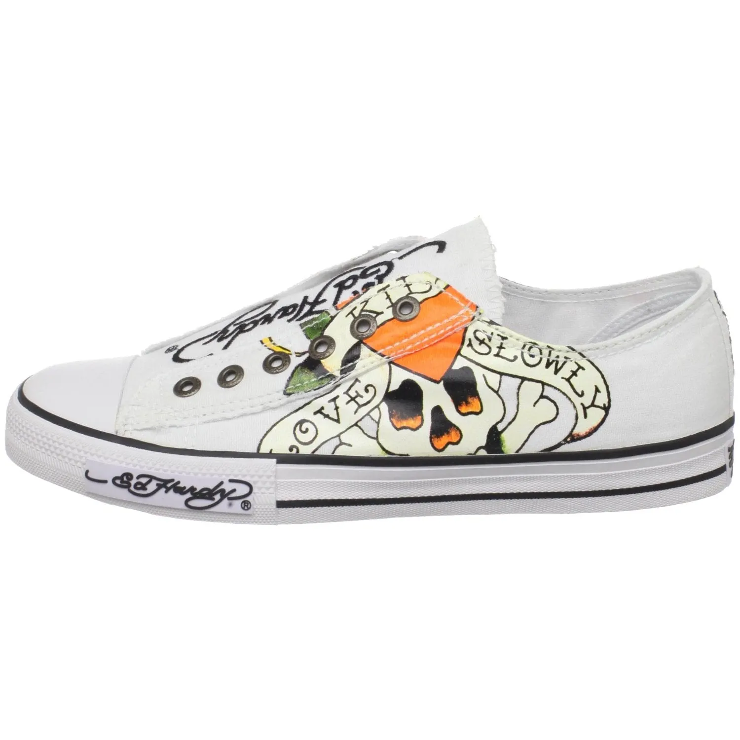 Ed Hardy Men's Chaud Fashion Sneaker,White-11SCD110M,8 M US