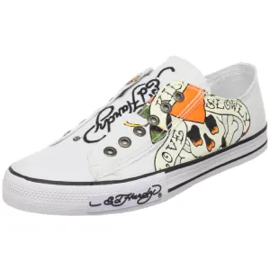 Ed Hardy Men's Chaud Fashion Sneaker,White-11SCD110M,8 M US