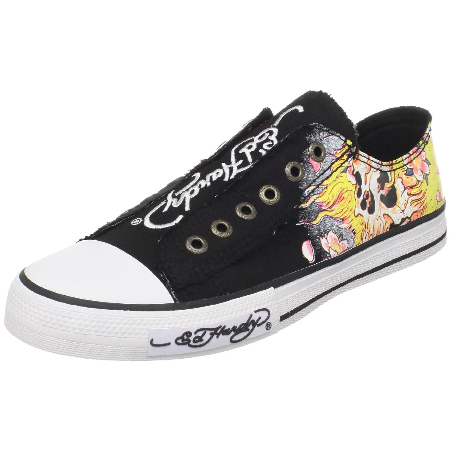 Ed Hardy Men's Chaud Fashion Sneaker,White-11SCD110M,8 M US
