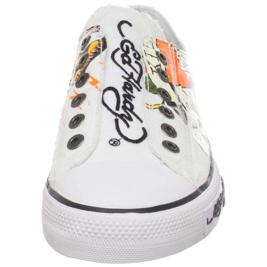 Ed Hardy Men's Chaud Fashion Sneaker,White-11SCD110M,8 M US