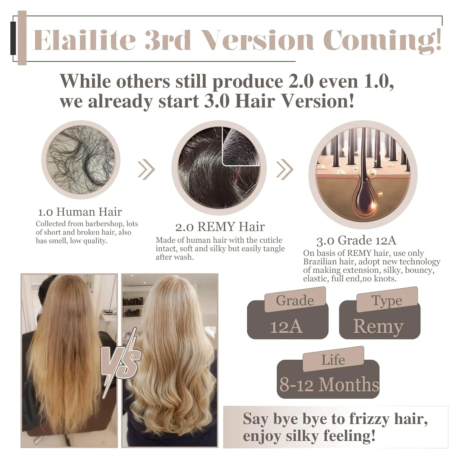 Elailite Human Hair Toppers for Women Real Human Hair Thin 4.7"x3.9" Silk Base Clip in Remy Hairpieces 12 Inch Natural Black