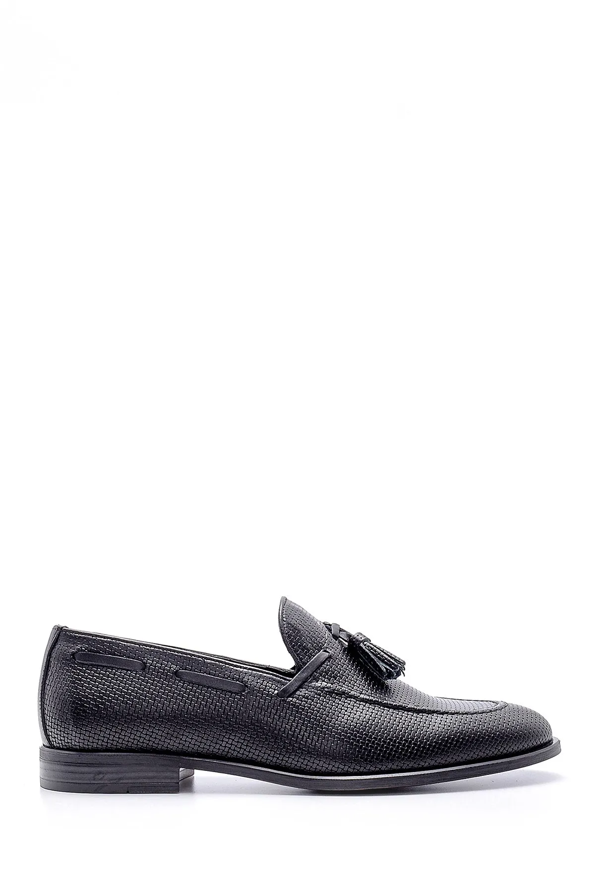 Erkek Deri Baskılı Loafer