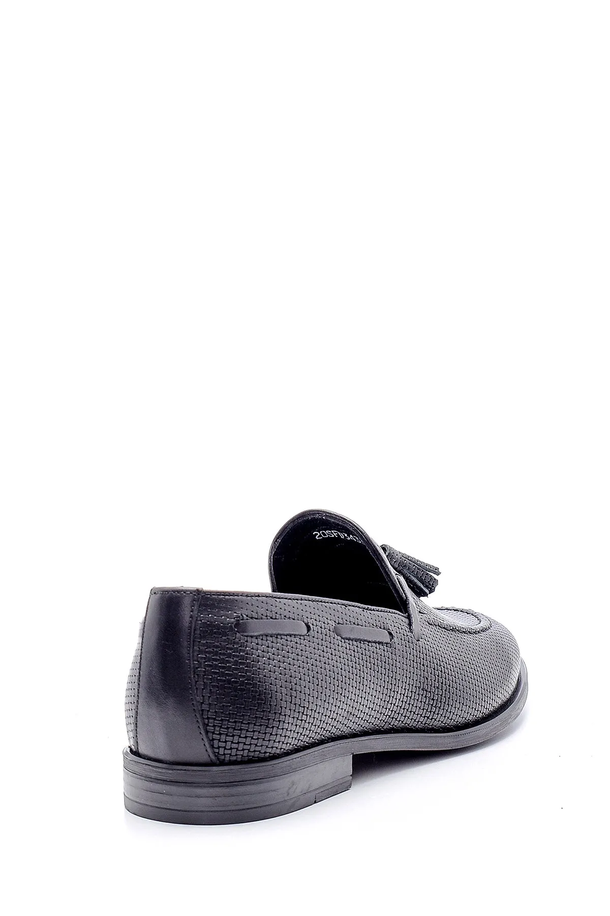 Erkek Deri Baskılı Loafer