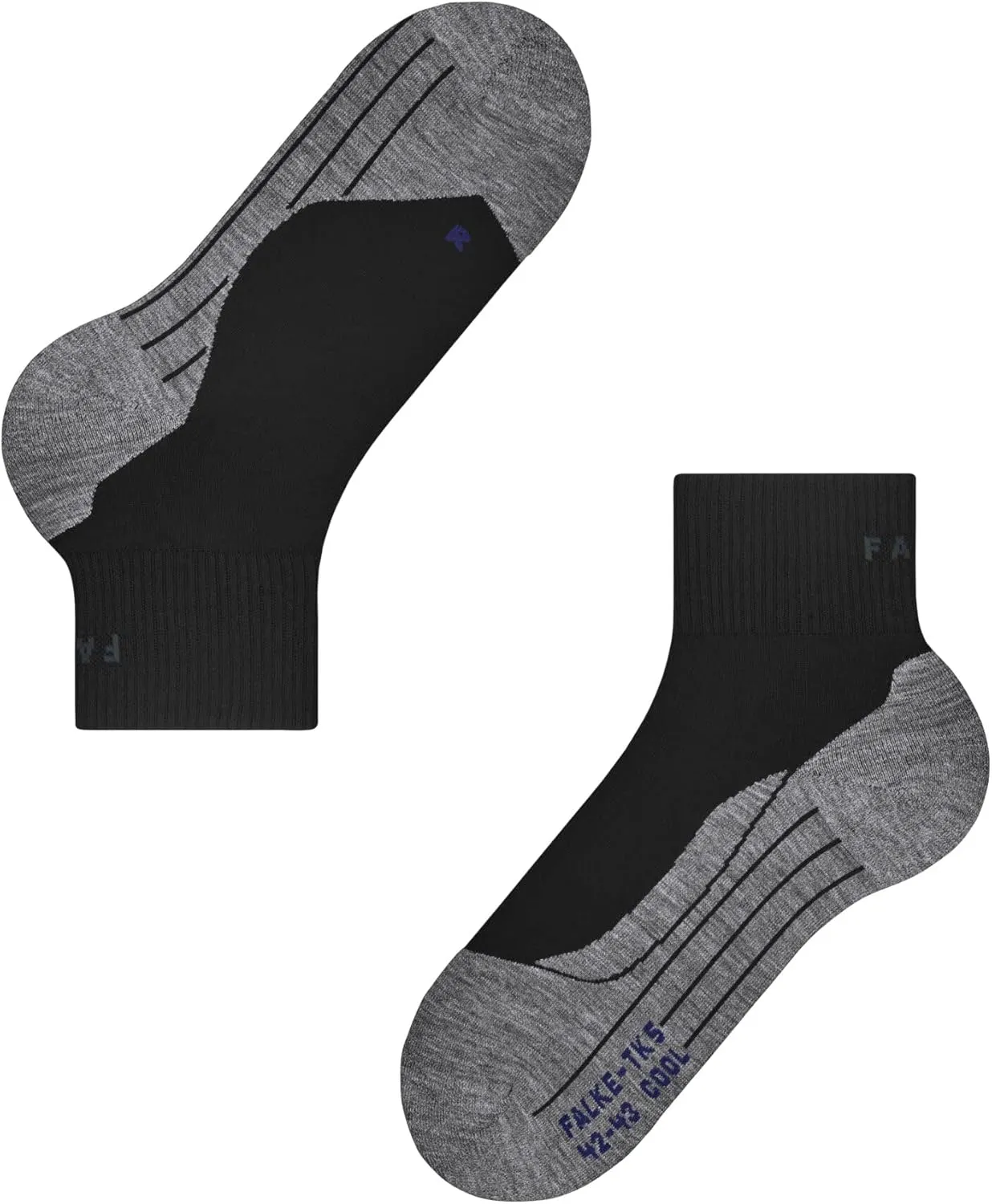 FALKE Men's TK5 Wander Cool Hiking Socks, 1 Pair