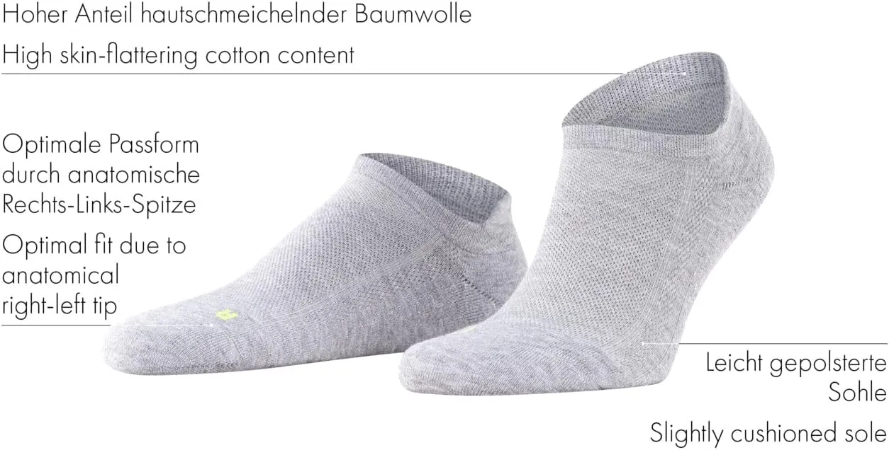 FALKE Unisex Cool Kick Sneaker Socks, 1 Pair