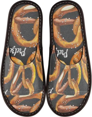 Fisyme Slippers for Women Men Slip-On Open Toe Indoor Outdoor House Shoes Home Slipper
