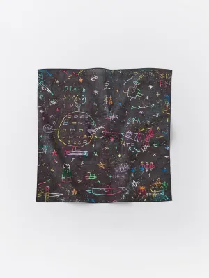 Flat handkerchief M (Crayon B)