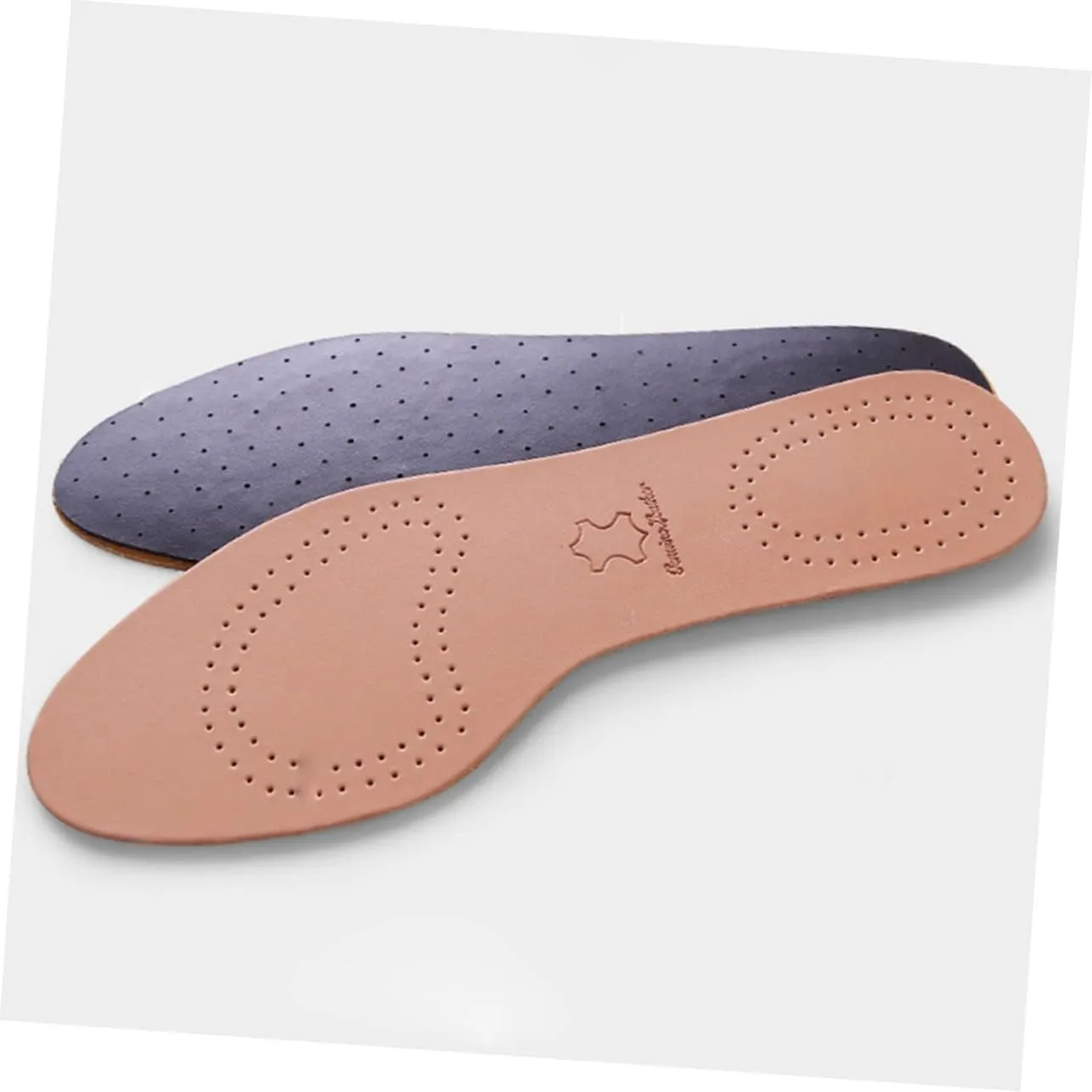 Flat Shoes Insoles Soft Thick Cowhide Inserts Foot Care for Women's Shoes