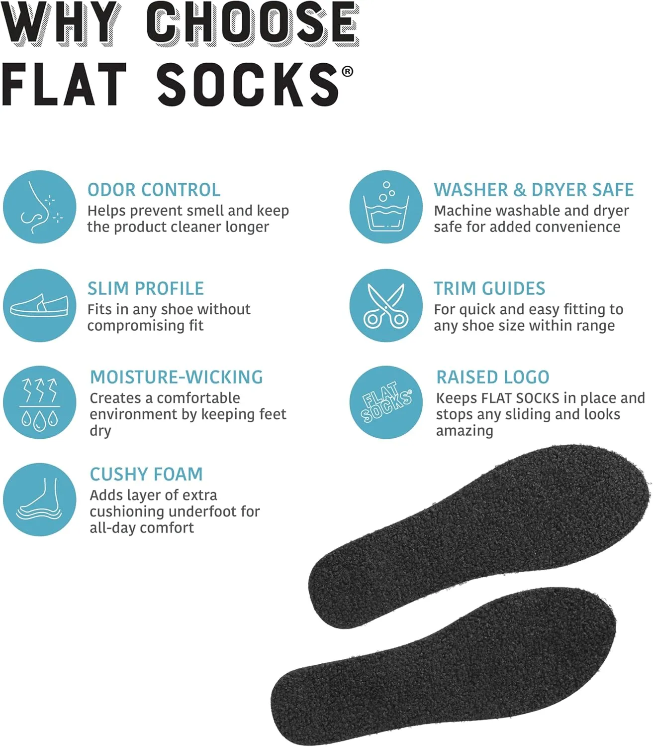 FLAT SOCKS Womens No Show Socks, Sockless Shoe Liner, No Slipping, No Stinking, Washable Barefoot Shoe Insert, Animal Print