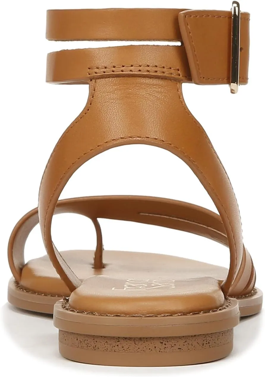 Franco Sarto Women's Greene Ankle Strap Flat Sandals