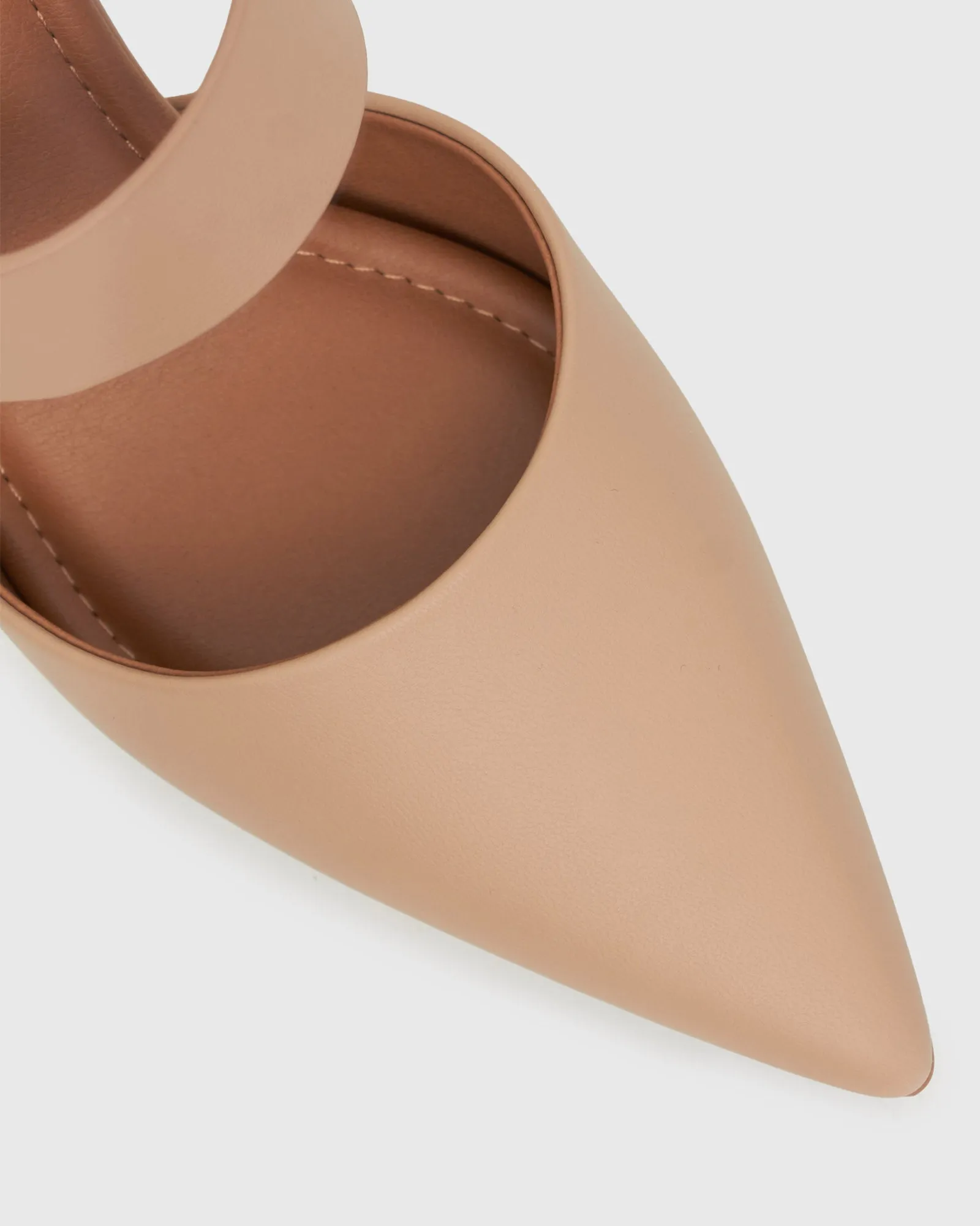 FREDDIE Vegan Point Toe Mules
