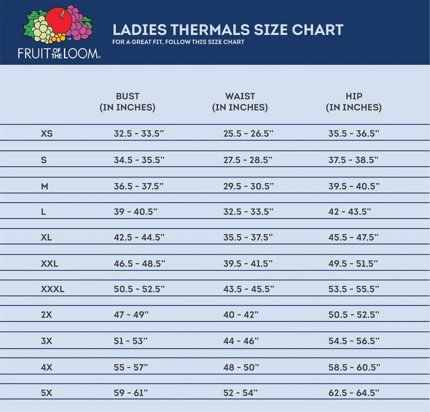 Fruit of the Loom womens Micro Waffle Thermal V-neck