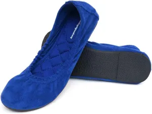 FUNKYMONKEY Women's Ballet Flats Soft Round Toe Comfortable Shoes