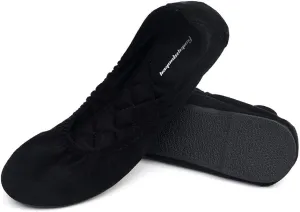 FUNKYMONKEY Women's Ballet Flats Soft Round Toe Comfortable Shoes