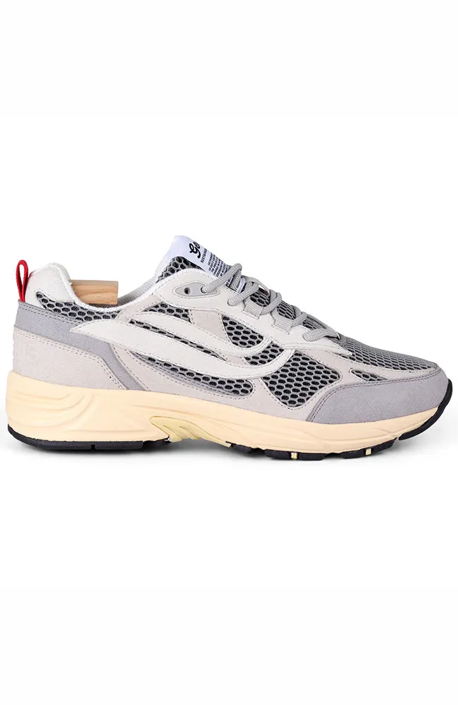 G-Eco`99 2-tone mesh gray sneakers