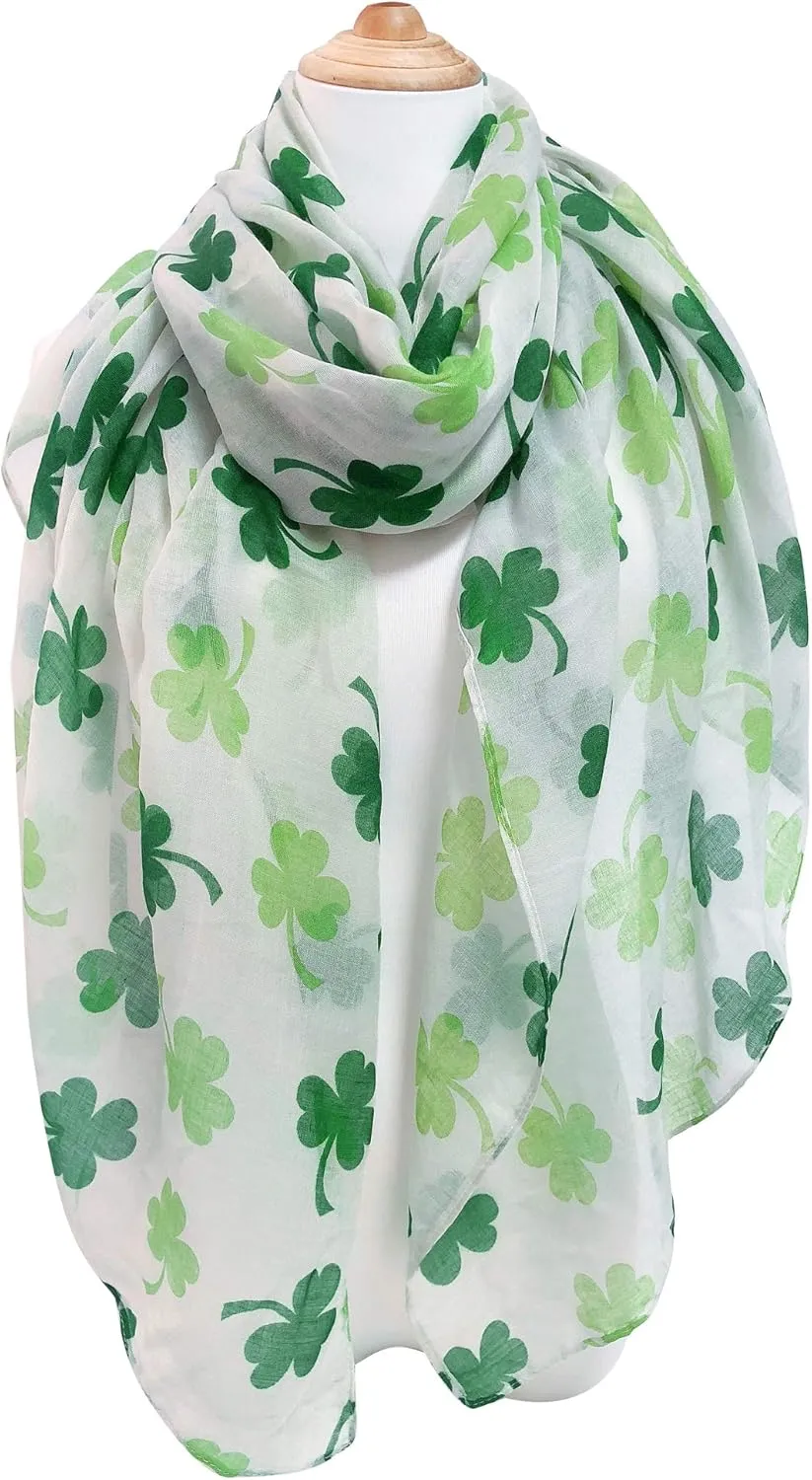 GERINLY Holiday Scarf for Celebration Fashion Festival Print Wrap Shawls for Travel Head Scarf Unique Hijab