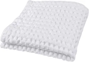 GILDEN TREE Waffle Towel Quick Dry Thin Exfoliating Washcloths for Face Body, Modern Style (White)