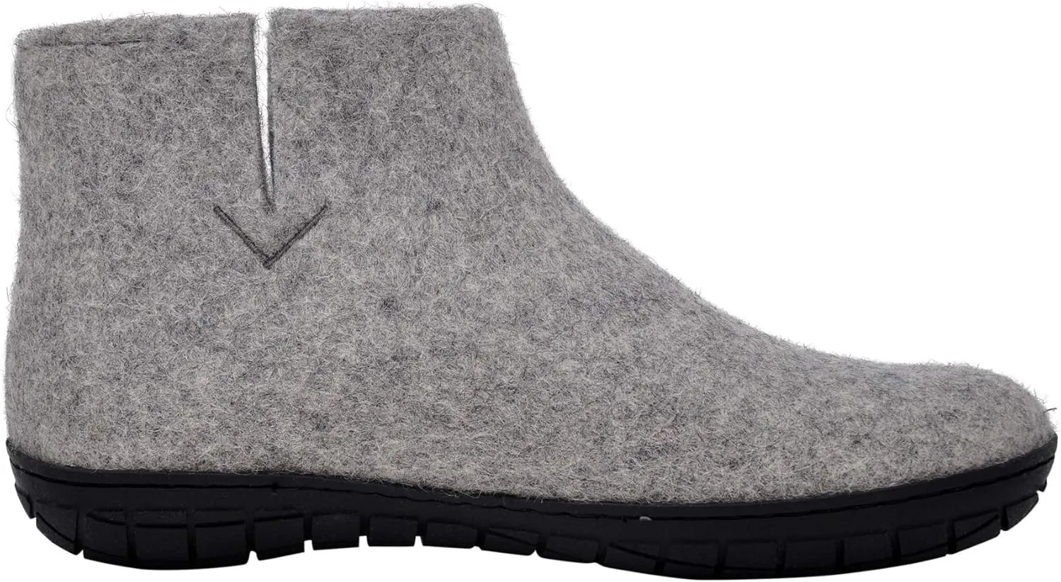 Glerups 100% Gotland Sheep Wool Boot Slipper with rubber sole - Unisex