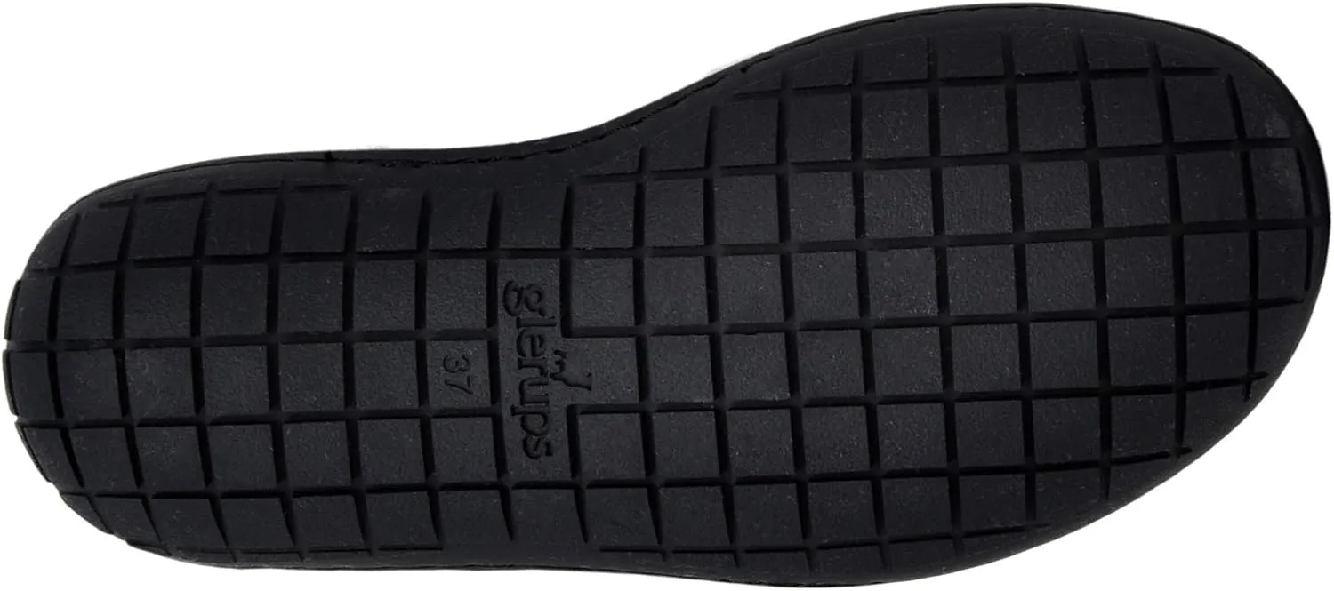 Glerups 100% Gotland Sheep Wool Boot Slipper with rubber sole - Unisex