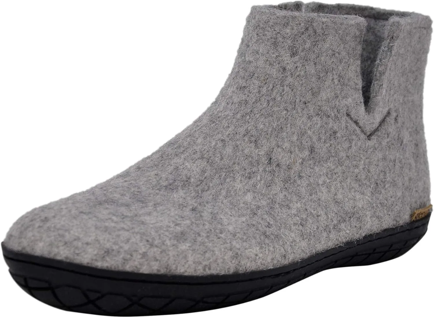 Glerups 100% Gotland Sheep Wool Boot Slipper with rubber sole - Unisex