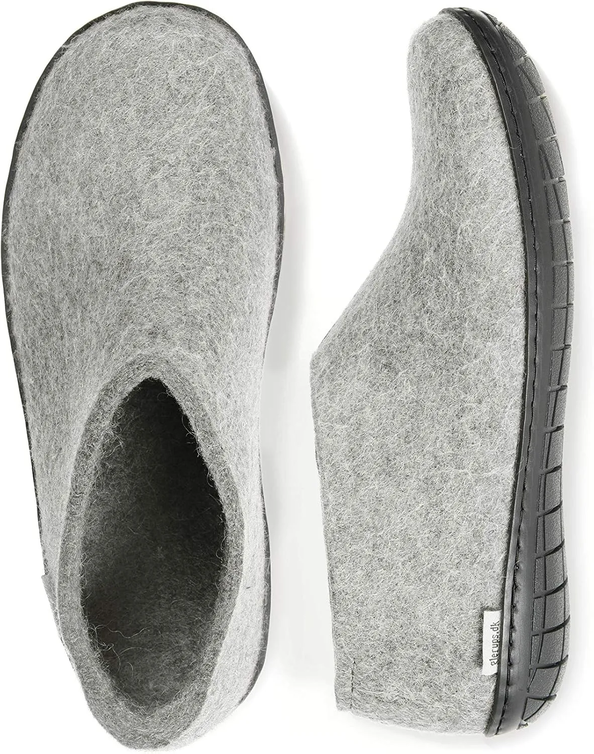 Glerups 100% high quality wool mix Shoe Slipper with rubber sole - Unisex