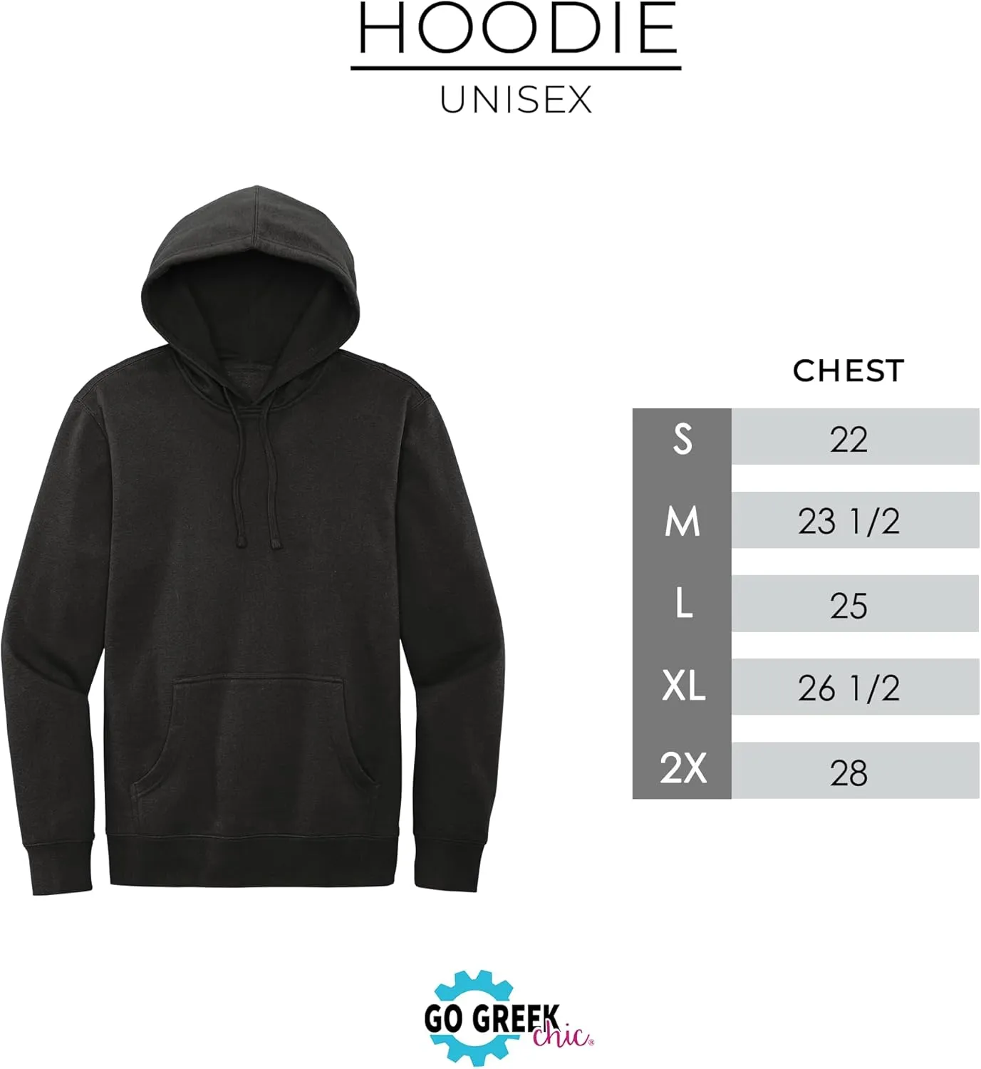 Go Greek Chic Alpha Phi is out of this World Hoodie - Blue Hooded Sweatshirt for Sorority