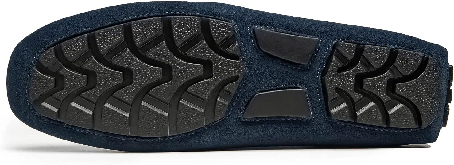 Go Tour Men's Penny Loafers Moccasin Driving Shoes Slip On Flats Boat Shoes