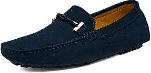 Go Tour Men's Penny Loafers Moccasin Driving Shoes Slip On Flats Boat Shoes