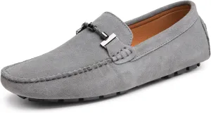 Go Tour Men's Penny Loafers Moccasin Driving Shoes Slip On Flats Boat Shoes