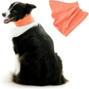 Gooby Snood - Flamingo, Medium - Warm Cover for Dogs to Protect from Cold or Noise