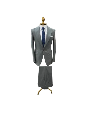 Grey Soft Textured Suit