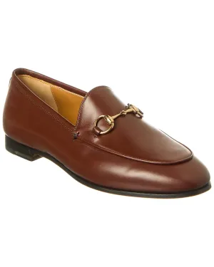 Gucci Jordaan Leather Loafer