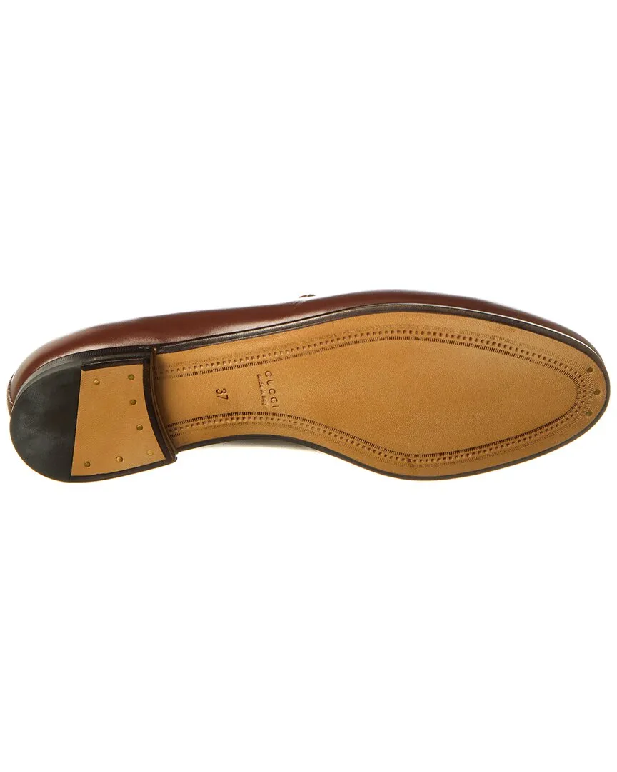Gucci Jordaan Leather Loafer