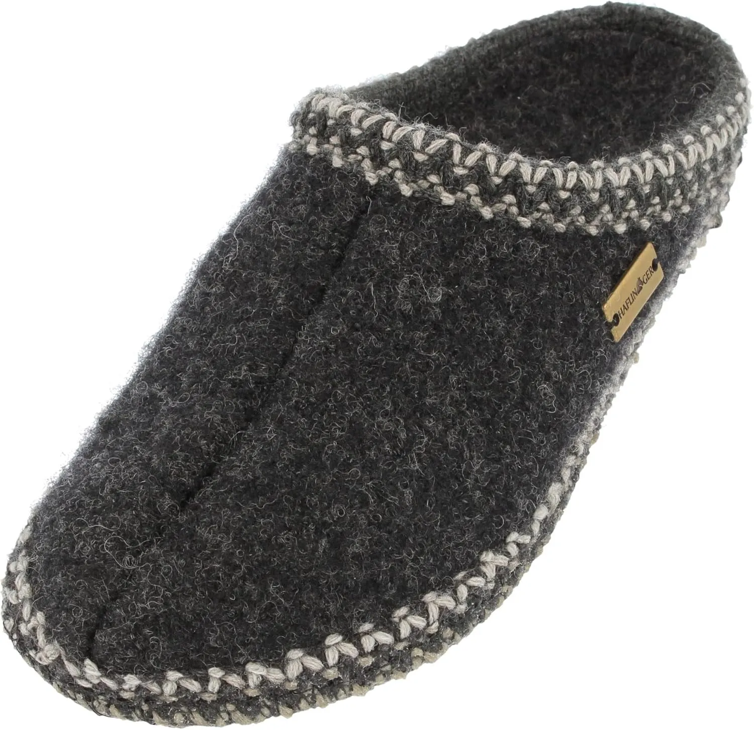 HAFLINGER Unisex AS Slippers Wool Feltsole