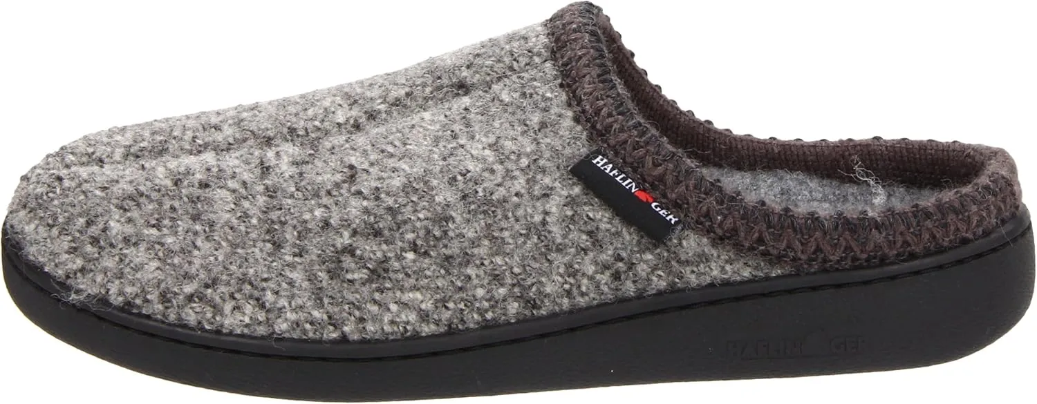 HAFLINGER Unisex at Nordkap Wool Hard Sole Slippers