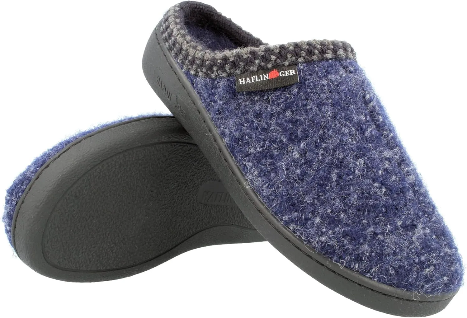 HAFLINGER Unisex at Nordkap Wool Hard Sole Slippers