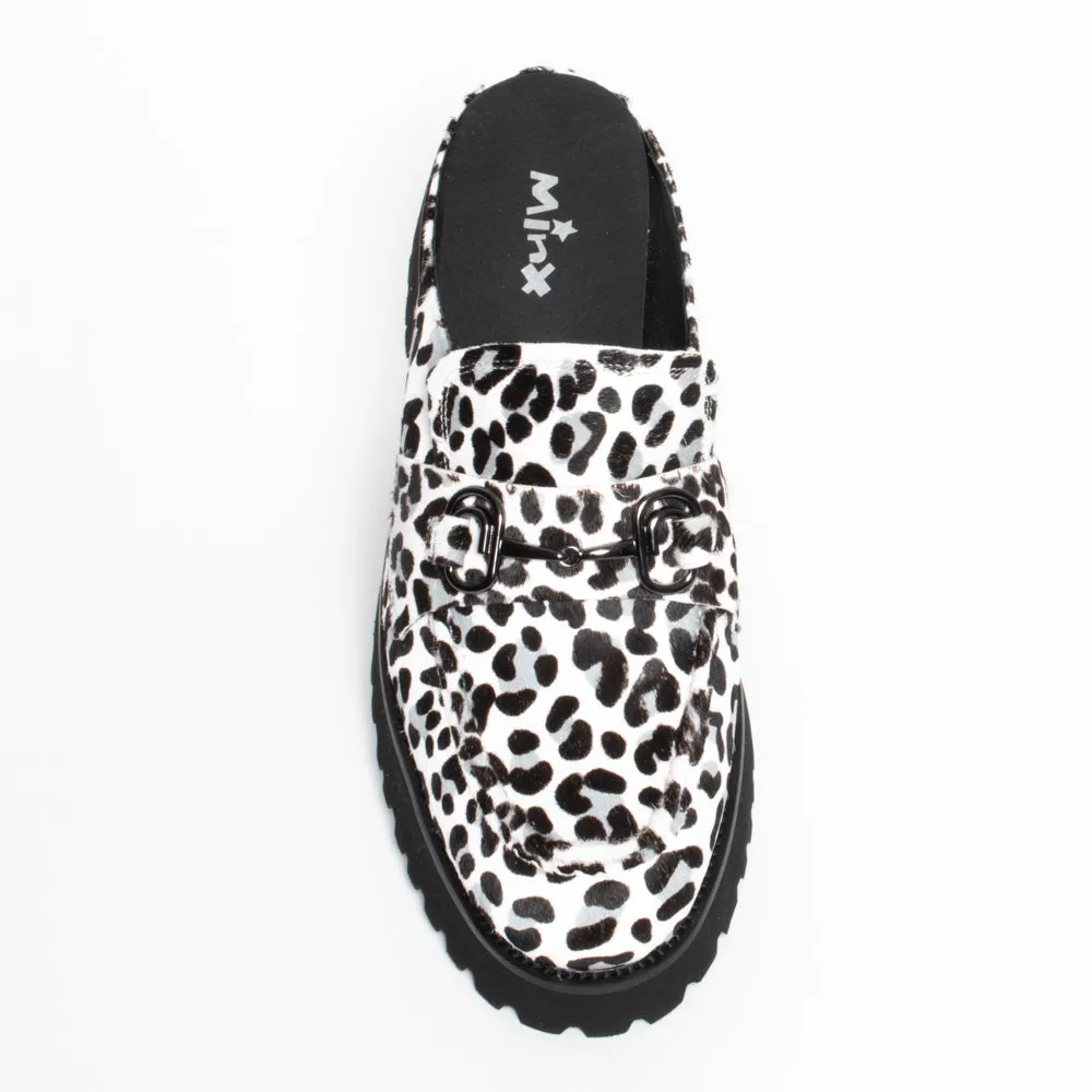 Half Bite White Black Pony Print