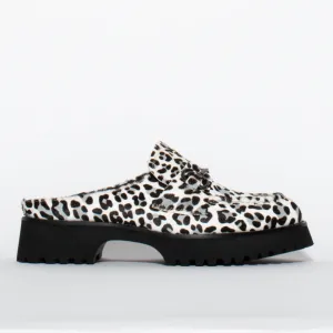 Half Bite White Black Pony Print