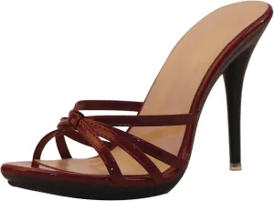 Hanfike High Heel Slide Sandals for Women Stiletto Dressy Sexy Mules