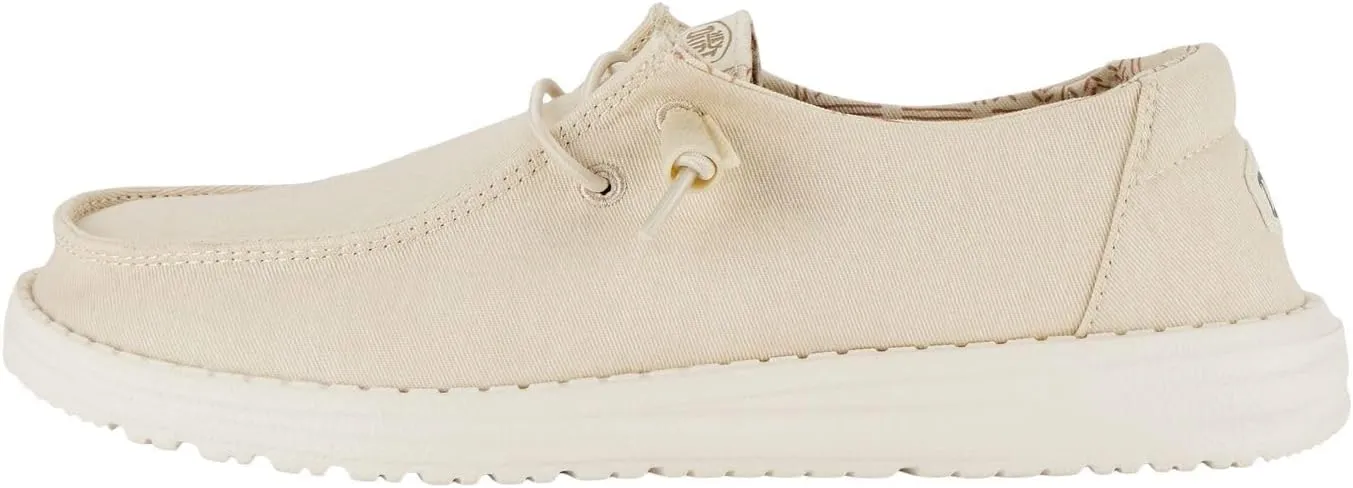 Hey Dude Women's Wendy Chambray Lace-Up Loafer