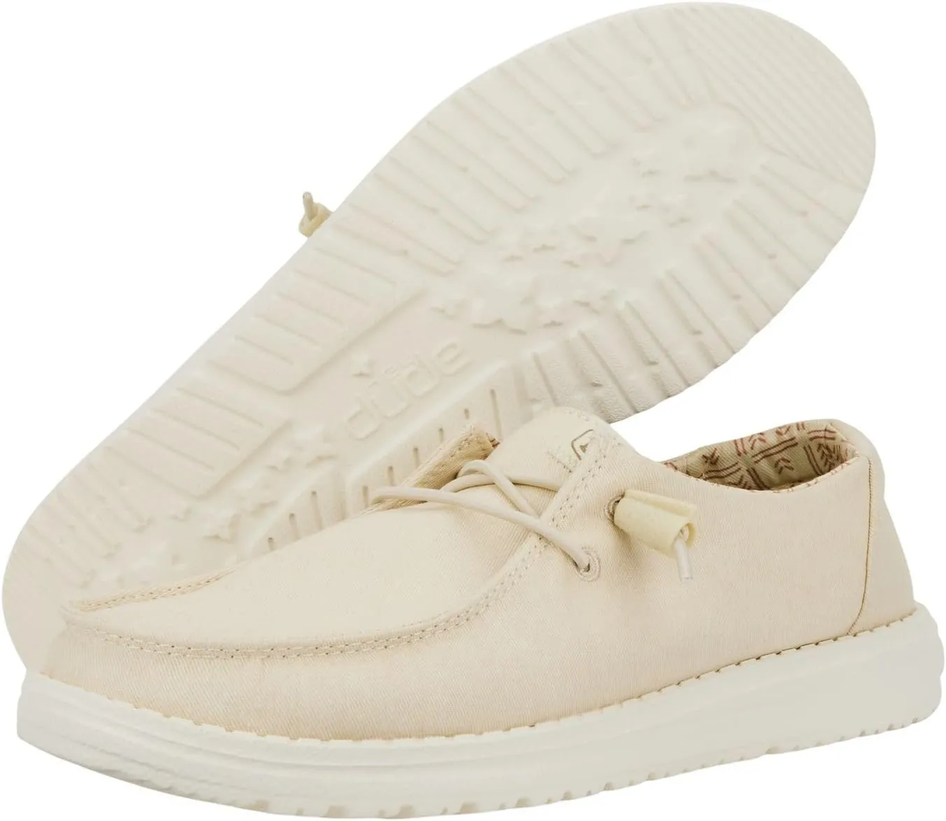 Hey Dude Women's Wendy Chambray Lace-Up Loafer