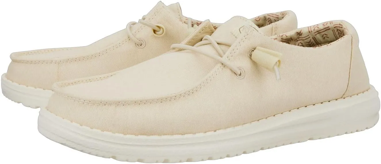 Hey Dude Women's Wendy Chambray Lace-Up Loafer