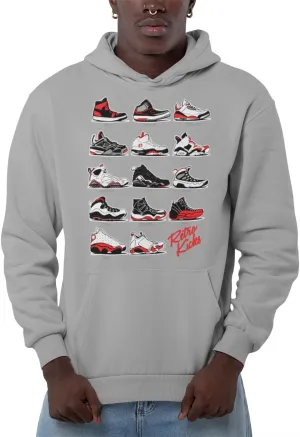 Hoodie To Match Jordan 1 2 3 4 5 6 7 8 9 10 11 12 13 Men's Graphic Hoodies