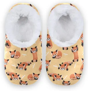 House Slippers Fuzzy Memory Foam Soft Slipper Socks for Woman Men