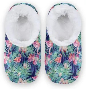 House Slippers Fuzzy Memory Foam Soft Slipper Socks for Woman Men