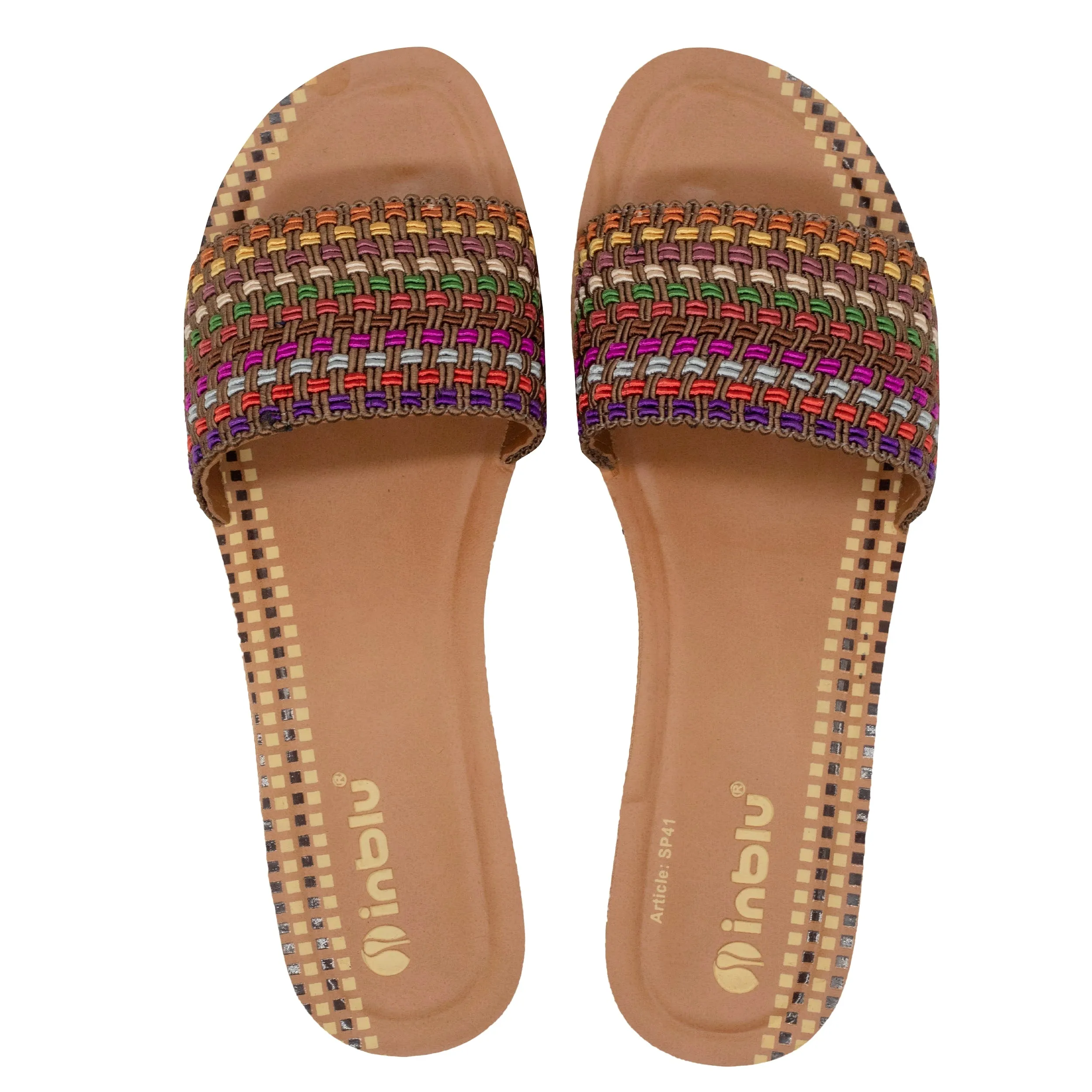 Inblu Women Slipper #SP41 - MULTI