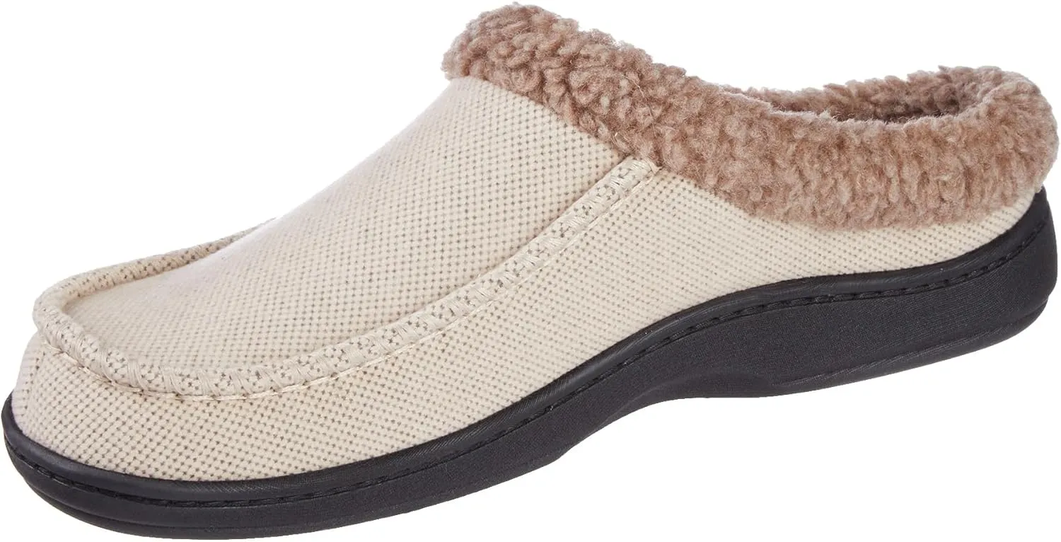 isotoner Men's Lewis Clog Slipper